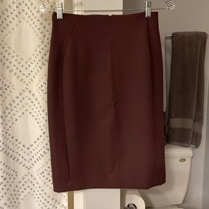 White House Black Market Size 00 Pencil Skirt with Back Slit